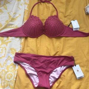 Pink blush bikini